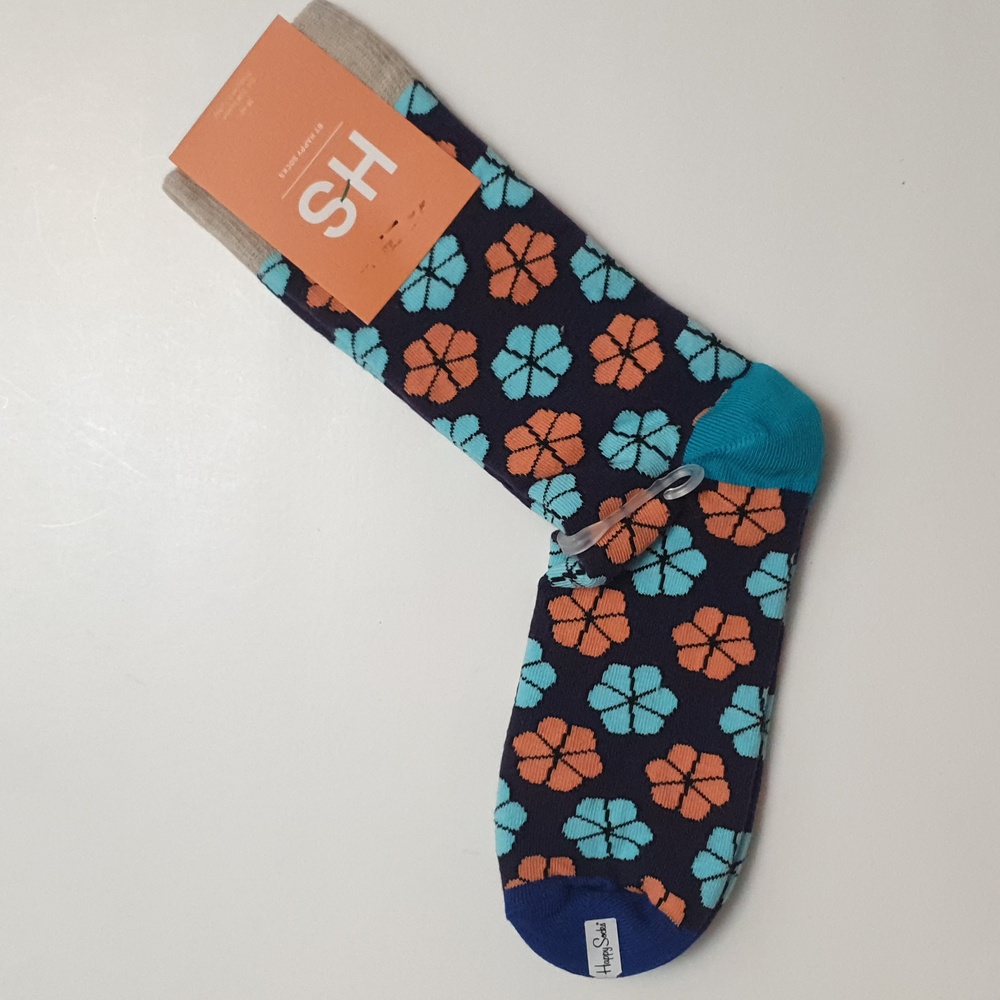 Happy Socks Women Socks EU 36-40, US 5.5 - 9.5 Brand New Combed Cotton #52